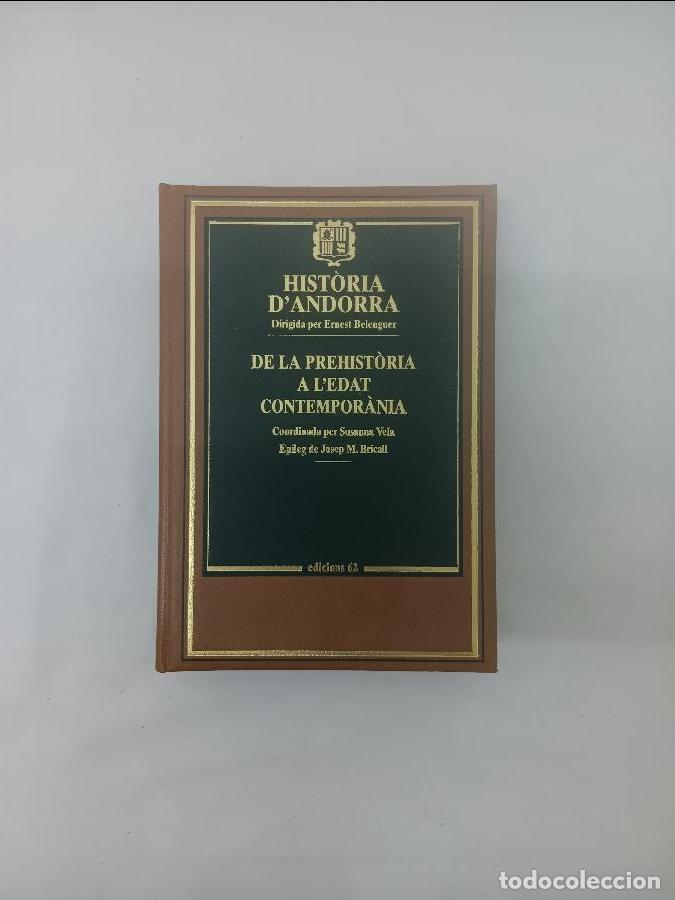 Libros: HIST&Ograve;RIA D'ANDORRA DE LA PREHIST&Ograve;RIA A L'EDAT CONTEMPOR&Agrave;NIA 8429756744