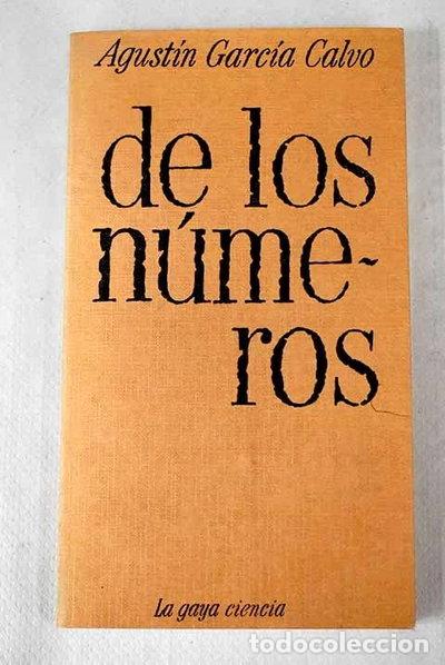 Livres: De los n&uacute;meros- 9788470800245
