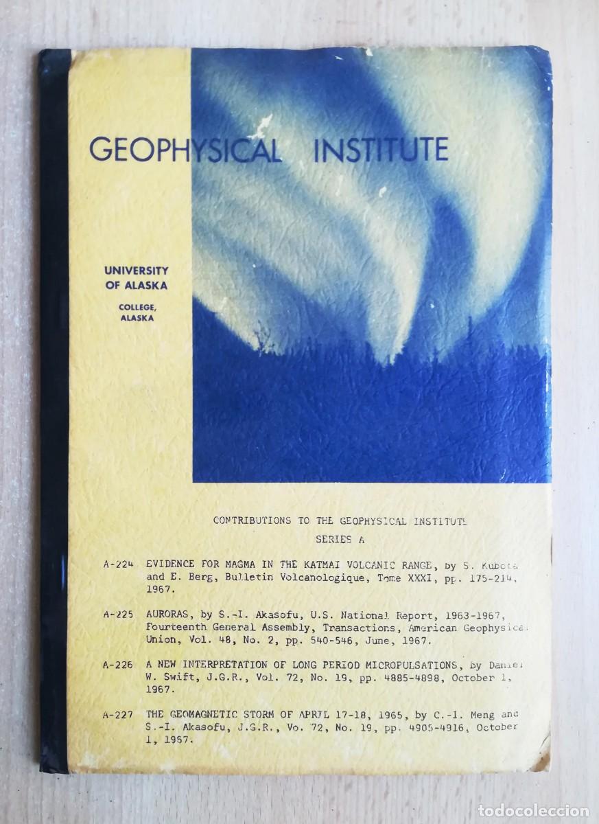 Libros: Geophysical Institute. Universidad de Alaska. Contribuciones 1967.