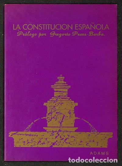 B&uuml;cher: La Constituci&oacute;n Espa&ntilde;ola- 9788473575997