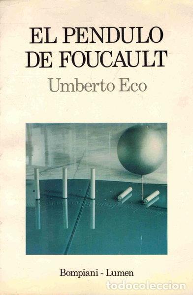 books: El p&eacute;ndulo de Foucault- 9788426411884