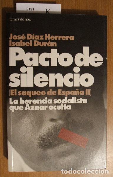 Libros: Pacto de silencio- 9788478807093