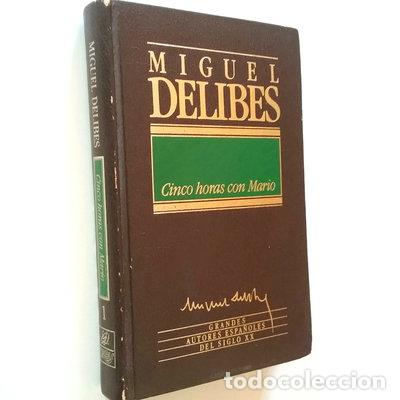 Libros: Cinco horas con Mario- 9788475304847