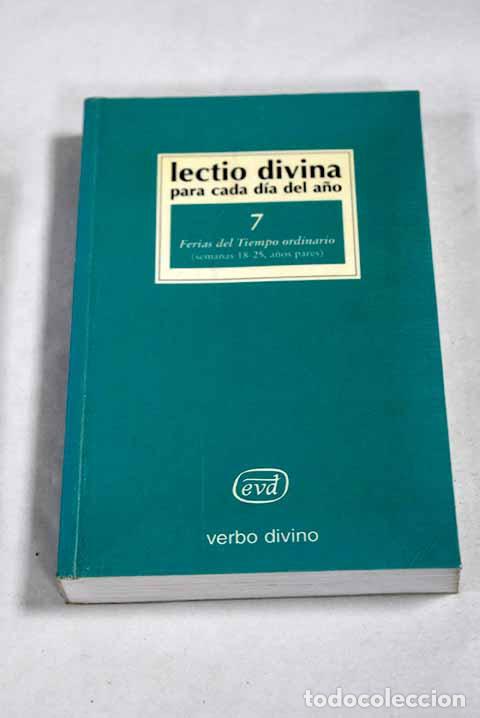 B&uuml;cher: Lectio divina para cada d&iacute;a del a&ntilde;o, tomo VII