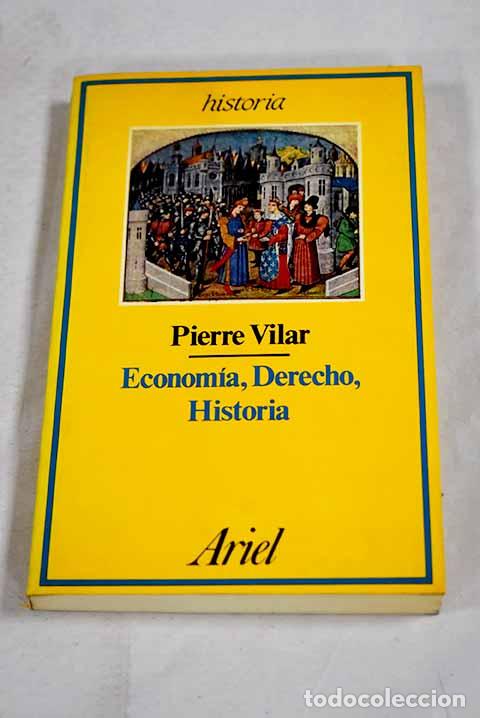 Livros em segunda m&atilde;o: Econom&iacute;a, derecho, historia: conceptos y realidades.- Vilar, Pierre