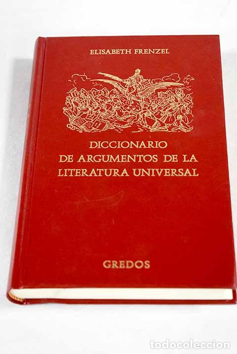 Livros em segunda m&atilde;o: Diccionario de argumentos de la literatura universal.- Frenzel, Elisabeth