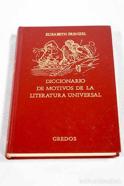 Livros em segunda m&atilde;o: Diccionario de motivos de la literatura universal.- Frenzel, Elisabeth