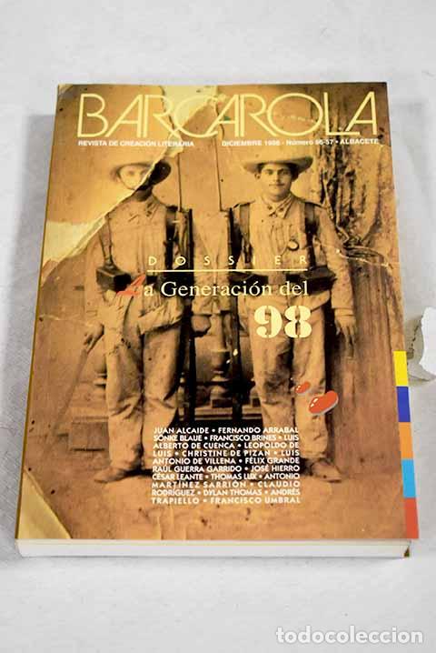 Libros: Barcarola: revista de creacion literaria. N&ordm; 56-57