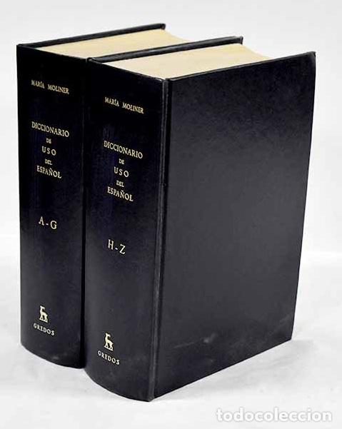 books: Diccionario de uso del espa&ntilde;ol.- Moliner, Mar&iacute;a