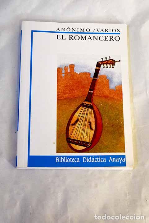 Libros: El romancero: : Anaya.