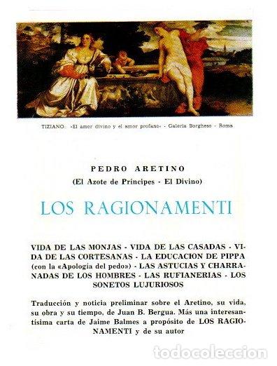 Libros: Los ragionamenti - Arentino, Pedro - Foto 1
