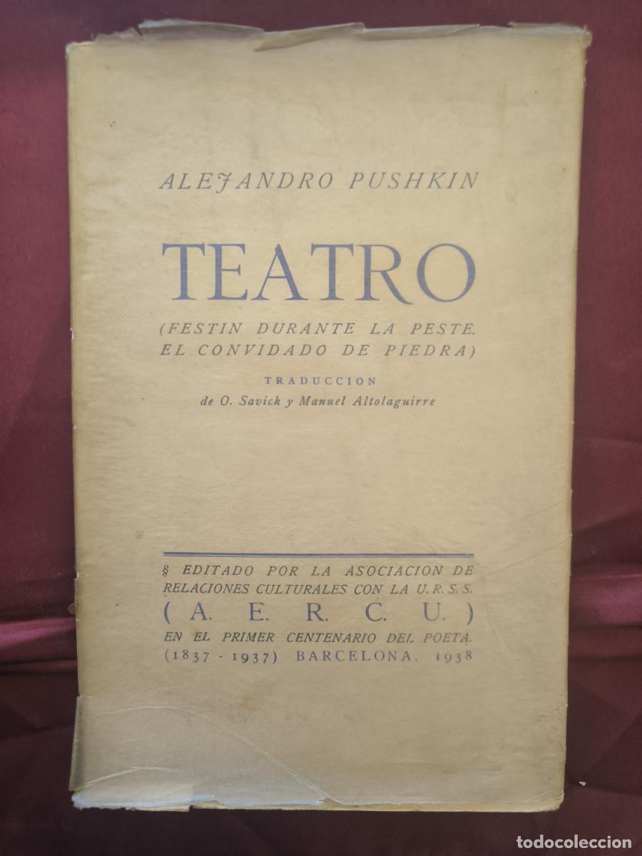Libros: Teatro: El Fest&iacute;n durante la Peste - El Convidado de Piedra - Alejandro (Aleksandr) Pushkin