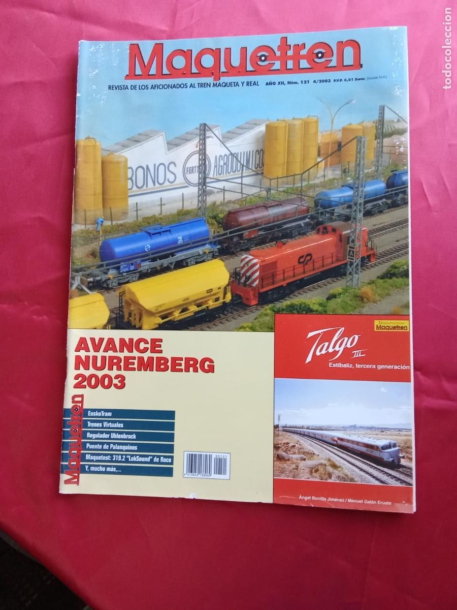 Libros: Revista Maquetren: A&ntilde;o XII N&uacute;m.121 4/2003 REV.1430