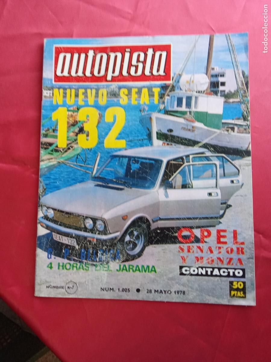 Libros: Revista Autopista N&ordm; 1005 Mayo 1978 REV.1439