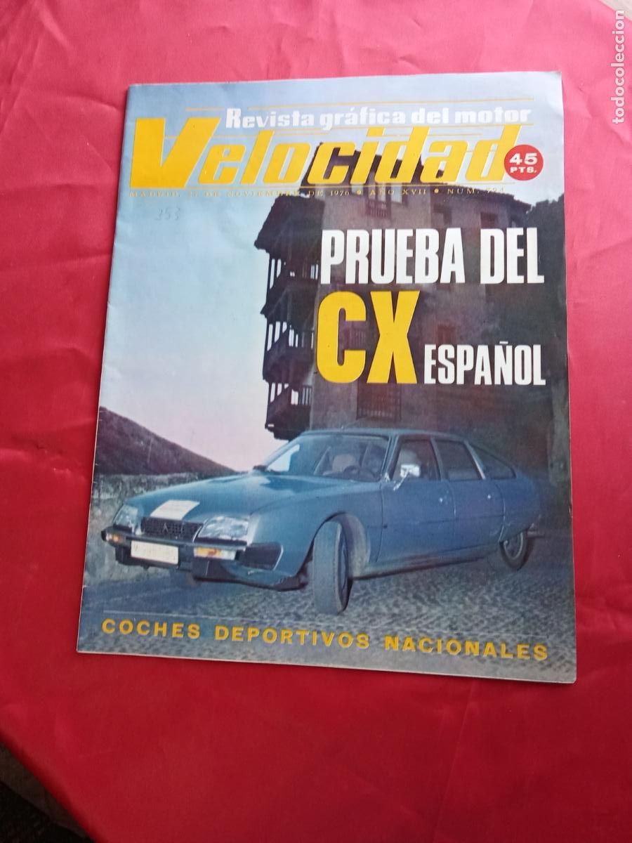 Libros: Revista Velocidad N&uacute;n. 794 Noviembre 1976 REV.1442