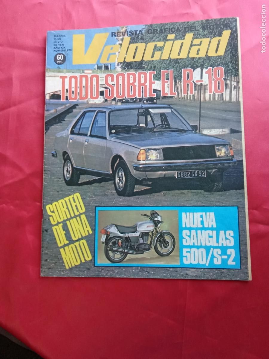 Libros: Revista Velocidad N&uacute;m.879 1978 REV.1445