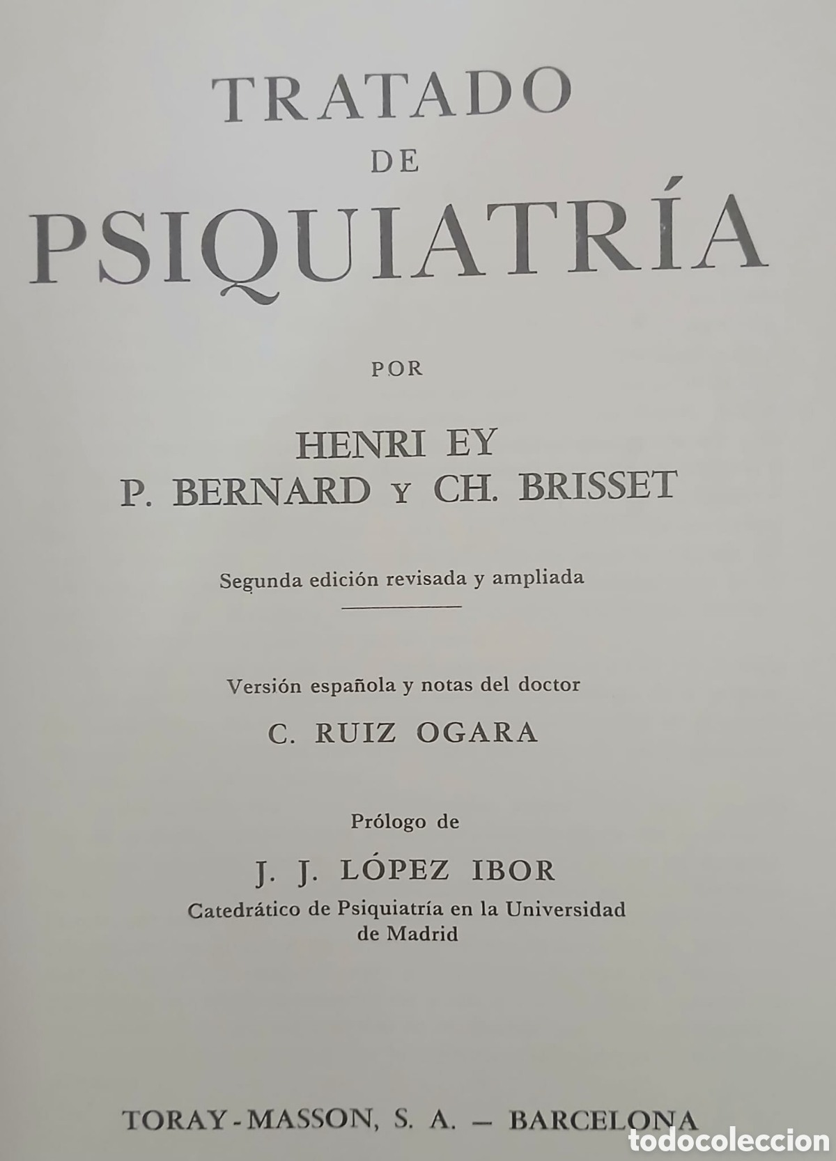Libros: tratado de psiquiatr&iacute;a - Foto 2