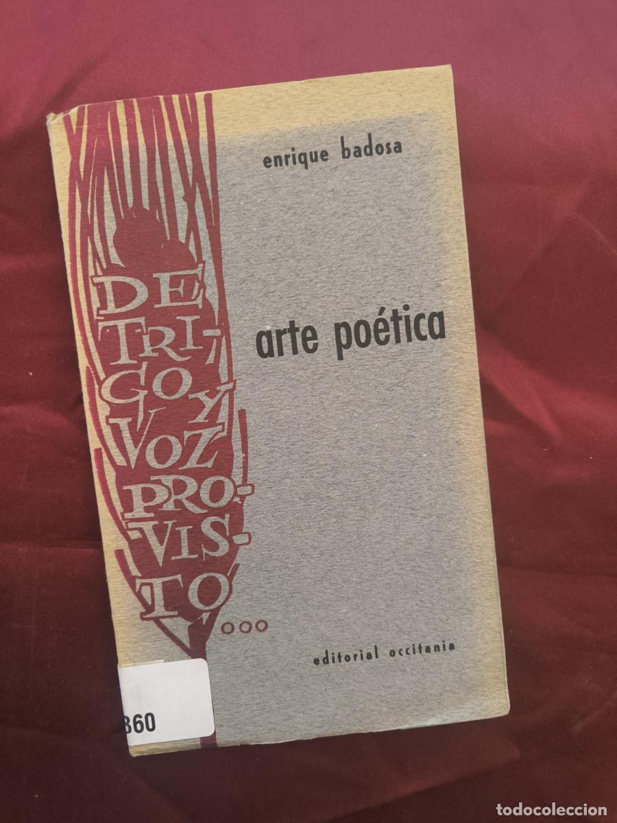 Libros: De trigo y voz provisto (Arte po&eacute;tica, 1955-1966) - Enrique Badosa