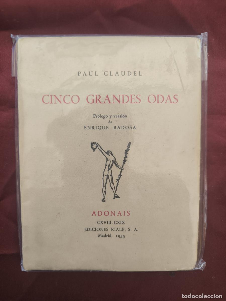 Libri di seconda mano: Cinco grandes odas - Paul Claudel