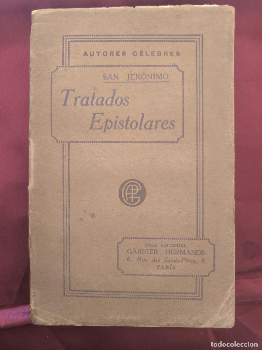 Libros: Tratados epistolares de San Jer&oacute;nimo - San Jer&oacute;nimo - Foto 1