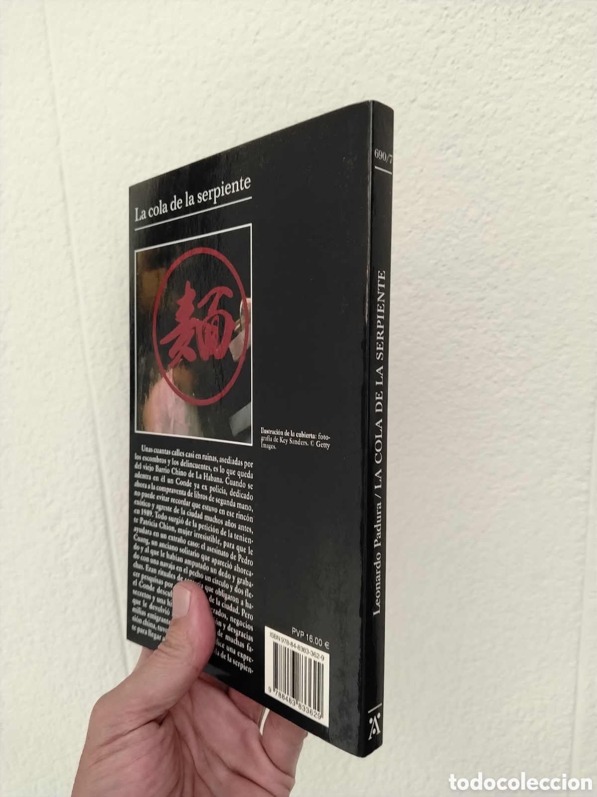 Libros: LEONARDO PADURA. LA COLA DE LA SERPIENTE. TUSQUETS - Foto 2