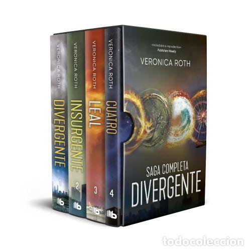 books: PACK DIVERGENTE. INSURGENTE. LEAL. CUATRO - ROTH, VERONICA