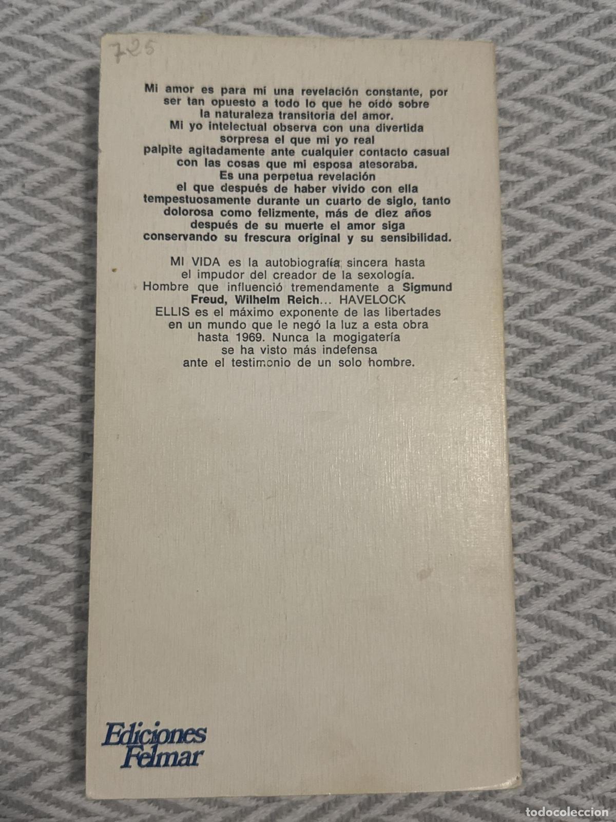 Libros: Mi vida. Tomo 2 - Havelock Ellis - Foto 3