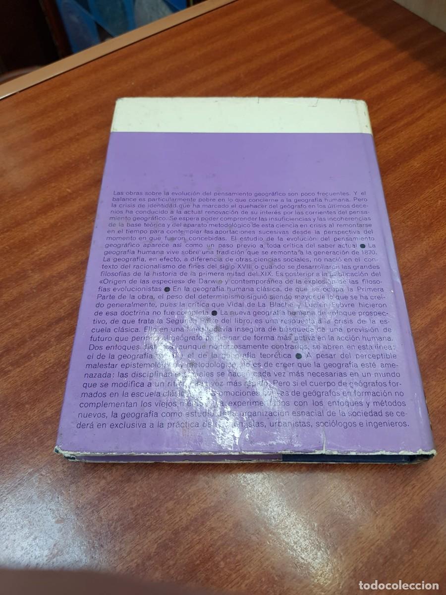 Libros: EVOLUCION DE LA GEOGRAFIA HUMANA-PAUL CLAVAL - Foto 2