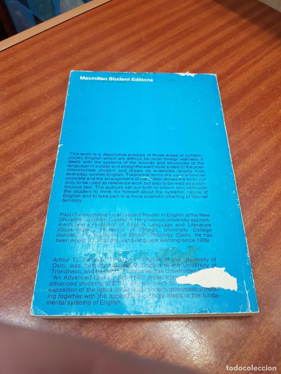 Libros: AN ADVANCED ENGLISH GRAMMAR-P CHISTOPHERSEN A O SANDVED - Foto 2