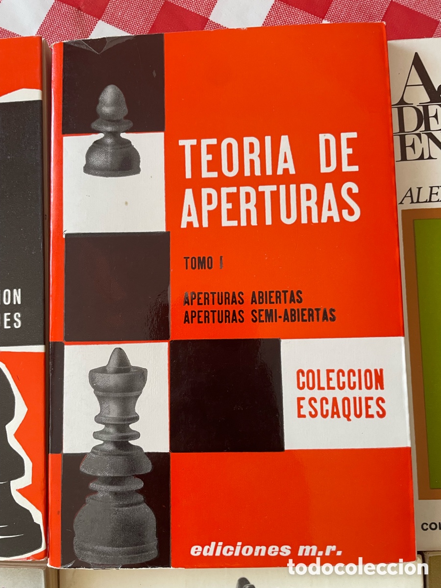 Libros: Lote 9 libros de ajedrez. Colecci&oacute;n Escaques - Ediciones Mart&iacute;nez Roca. - Foto 3