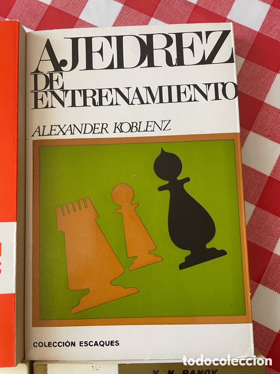 Libros: Lote 9 libros de ajedrez. Colecci&oacute;n Escaques - Ediciones Mart&iacute;nez Roca. - Foto 4