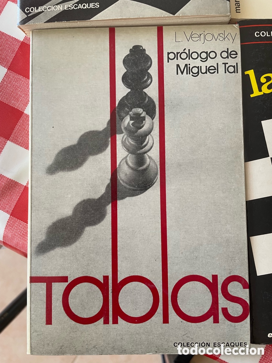 Libros: Lote 9 libros de ajedrez. Colecci&oacute;n Escaques - Ediciones Mart&iacute;nez Roca. - Foto 8