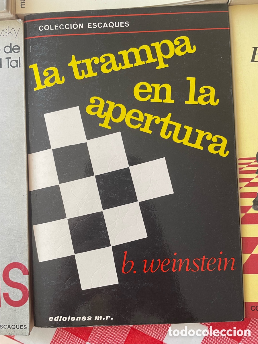Libros: Lote 9 libros de ajedrez. Colecci&oacute;n Escaques - Ediciones Mart&iacute;nez Roca. - Foto 9