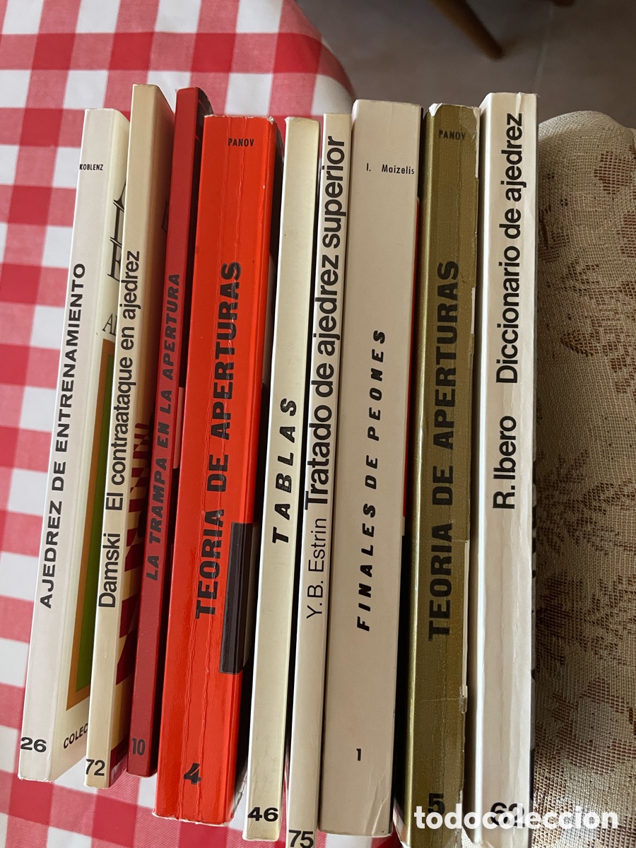 Libros: Lote 9 libros de ajedrez. Colecci&oacute;n Escaques - Ediciones Mart&iacute;nez Roca. - Foto 11