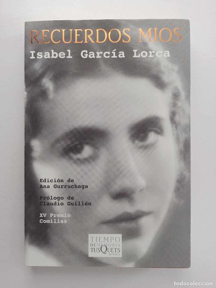 Libros: Recuerdos m&iacute;os - Isabel Garc&iacute;a Lorca