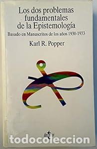 Libros: Los dos problemas fundamentales de la epistemolog&iacute;a. Basado en Manuscritos de los a&ntilde;os 1930-1933 - K