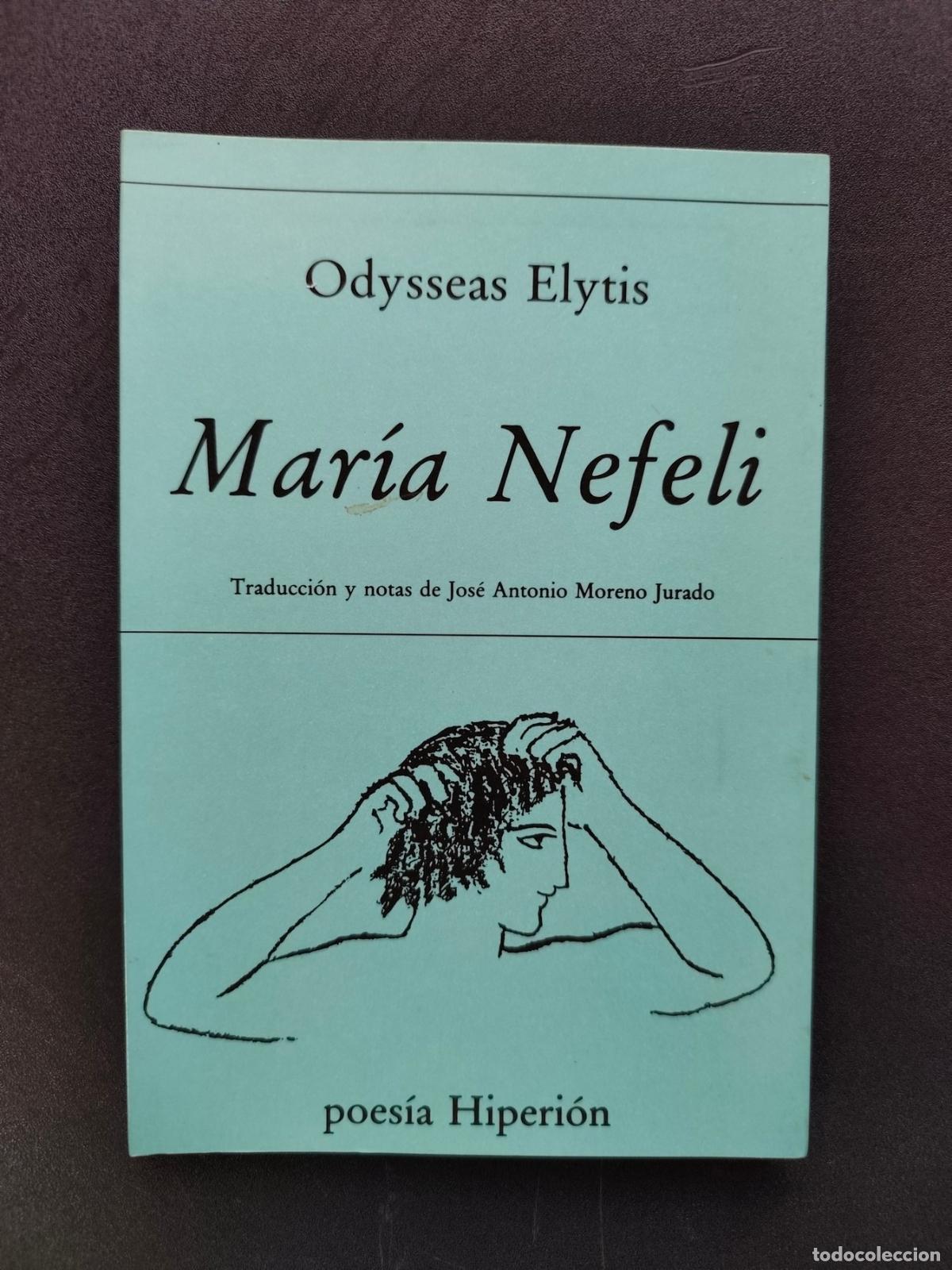 Libros: Odysseas Elytis - Mar&iacute;a Nefeli