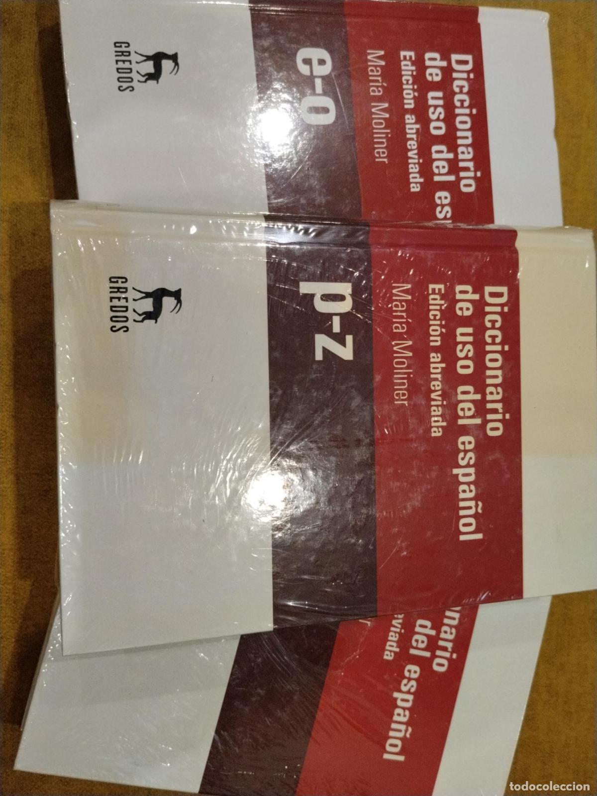 Libros: Diccionario de uso del espa&ntilde;ol (edici&oacute;n abreviada) (VOL I, II y III) - Mar&iacute;a Moliner