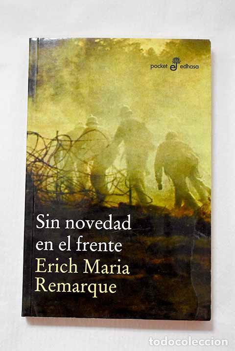 Livres: Sin novedad en el frente.- Remarque, Erich Maria