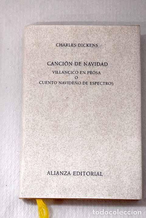Livres: Canci&oacute;n de Navidad: villancico en prosa o cuento navide&ntilde;o de espectros.- Dickens, Charles