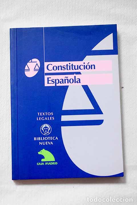 Livres: Constituci&oacute;n espa&ntilde;ola de 27 de diciembre de 1978