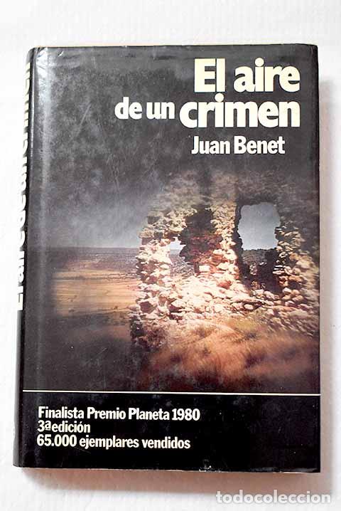 Libros: El aire de un crimen.- Benet, Juan