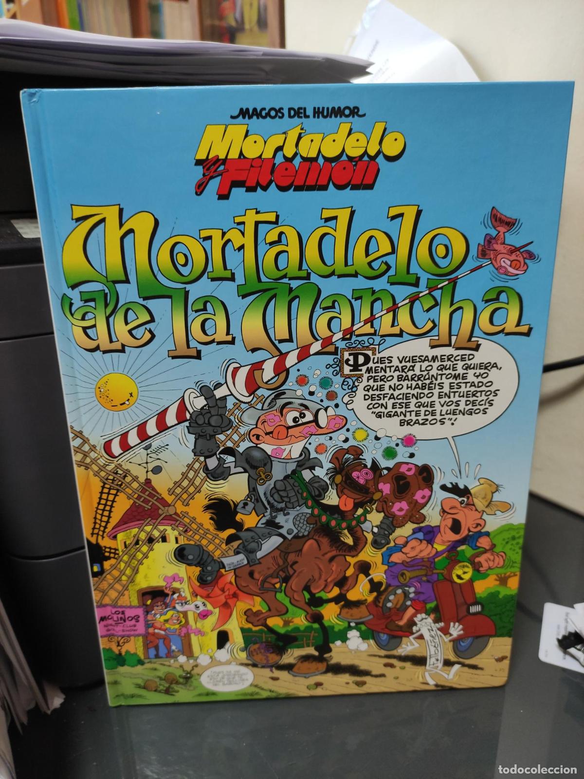 Libros: MAGOS DEL HUMOR MORTADELO Y FILEM&Oacute;N . MORTADELO DE LA MANCHA - Francisco Ib&aacute;&ntilde;ez