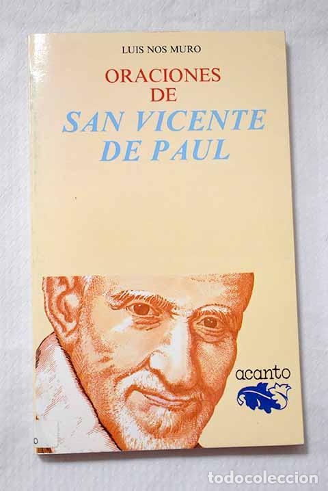 Libros: Oraciones de San Vicente de Pa&uacute;l.- Vicente de Pa&uacute;l