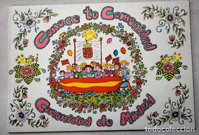 Libros: Conoce tu comunidad: Comunidad de Madrid.- S&aacute;ez, Carmen
