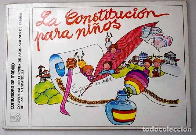 Libros: La Constituci&oacute;n para ni&ntilde;os.- Aznar, Fernando