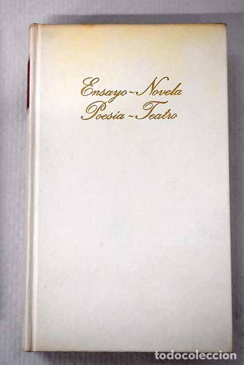 Livros em segunda m&atilde;o: Ensayos, novela, teatro, poes&iacute;a.- Unamuno, Miguel de