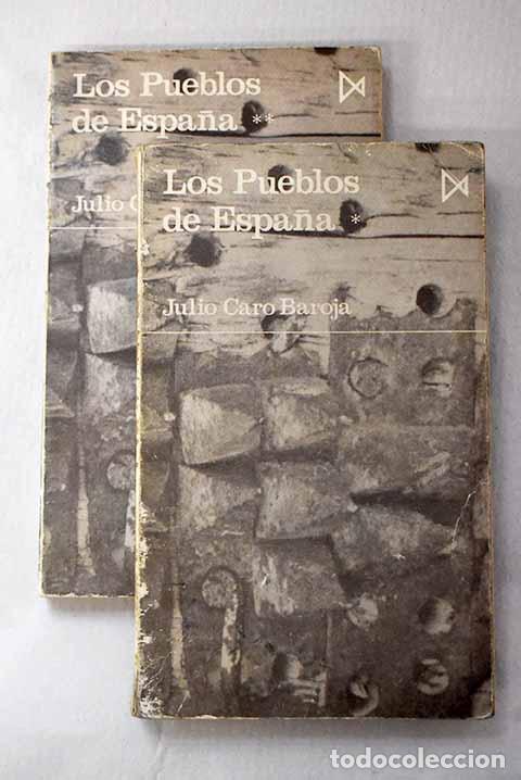Libros: Los pueblos de Espa&ntilde;a.- Caro Baroja, Julio