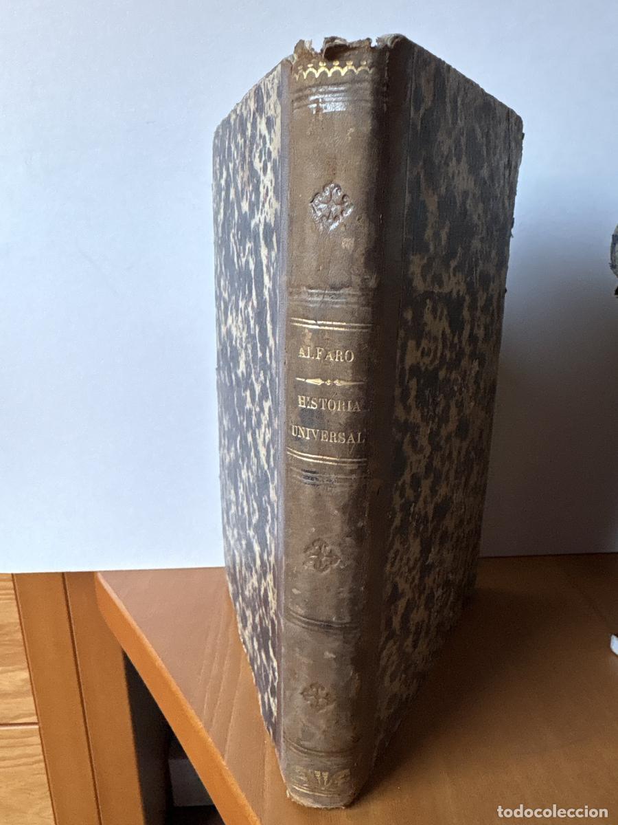 Livres: COMPENDIO DE LA HISTORIA UNIVERSAL - D. MANUEL IBO ALFARO tdk196
