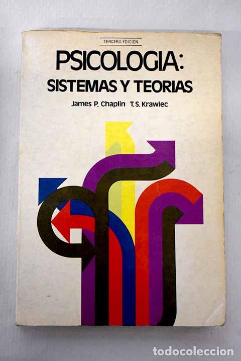 B&uuml;cher: Psicologia sistemas y teorias.- Chaplin, James Patrick